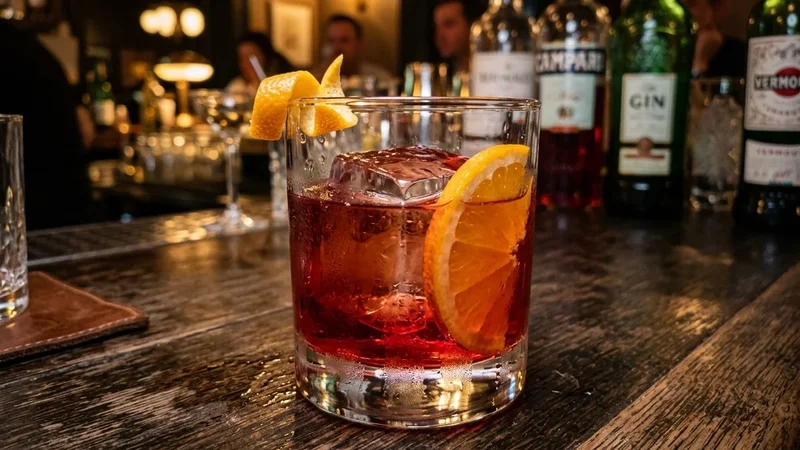 Winter Negroni Twist